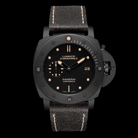 panerai luminor submersible ceramica|panerai luminor 1950 3 days.